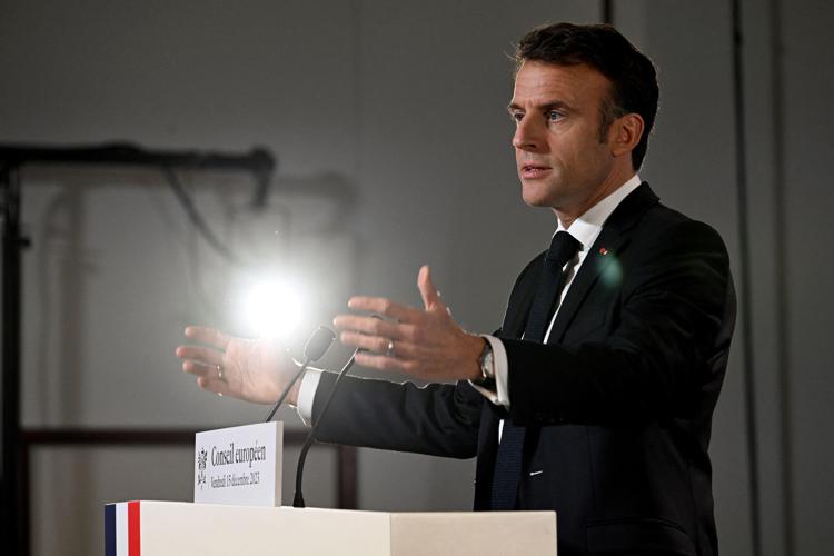 Emmanuel Macron - Afp