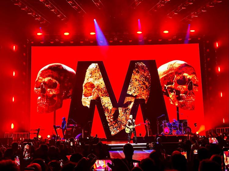 I Depeche Mode in concerto a Milano (AdnKronos)